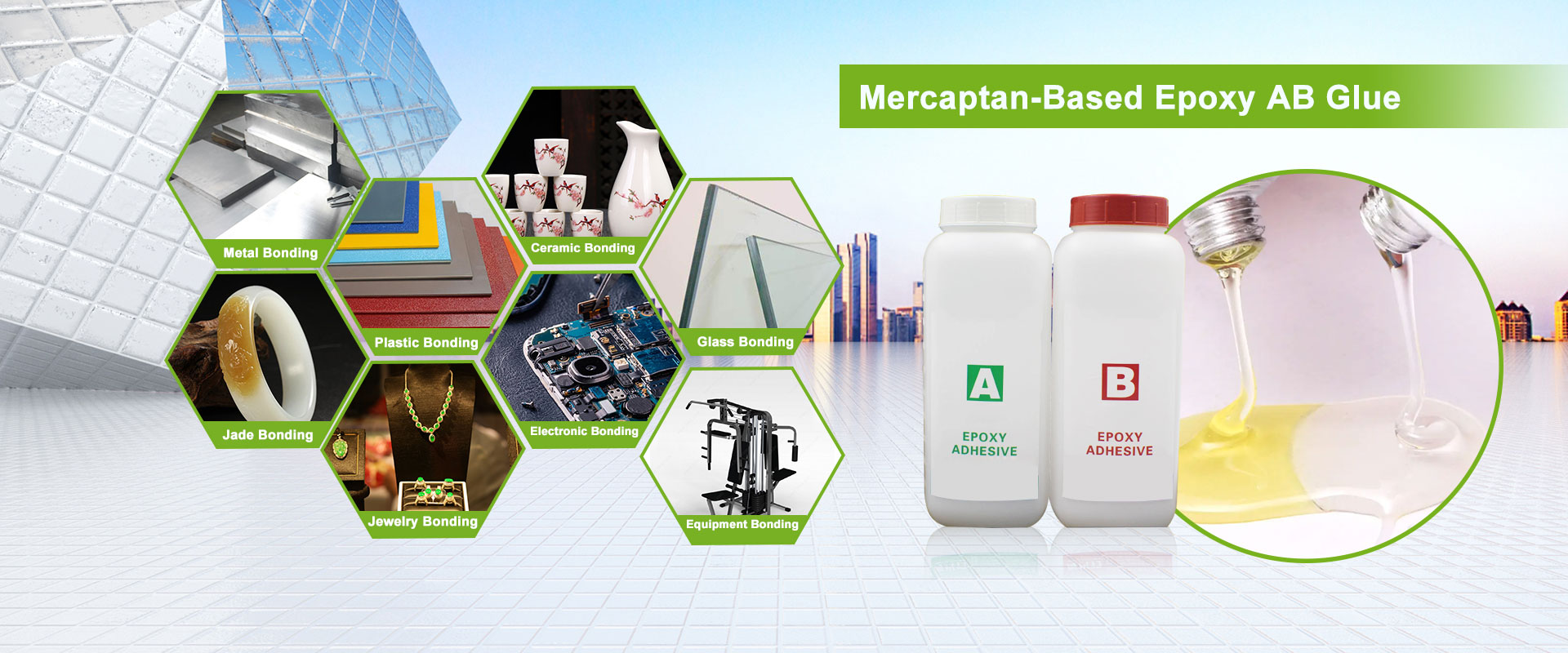 ເຄື່ອງແຂງທີ່ອີງໃສ່ Mercaptan ປະມານ. gel ທີ່ໃຊ້ເວລາ 5 ນາທີຜູ້ຜະລິດ