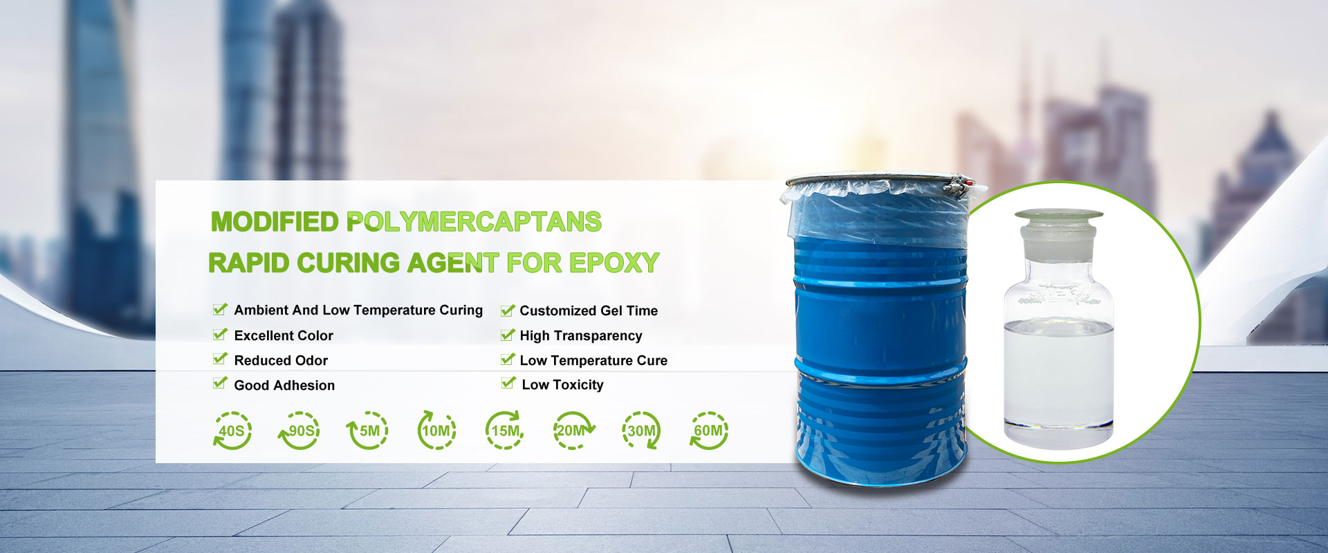 China Mercaptan Based Polymer